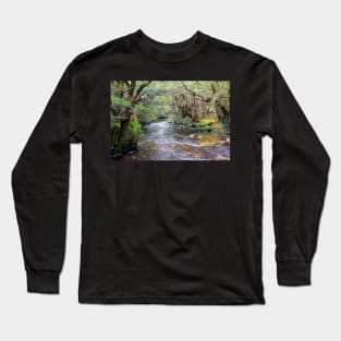 Pencil Pine Creek, Cradle Mountain, Tasmania, Australia Long Sleeve T-Shirt